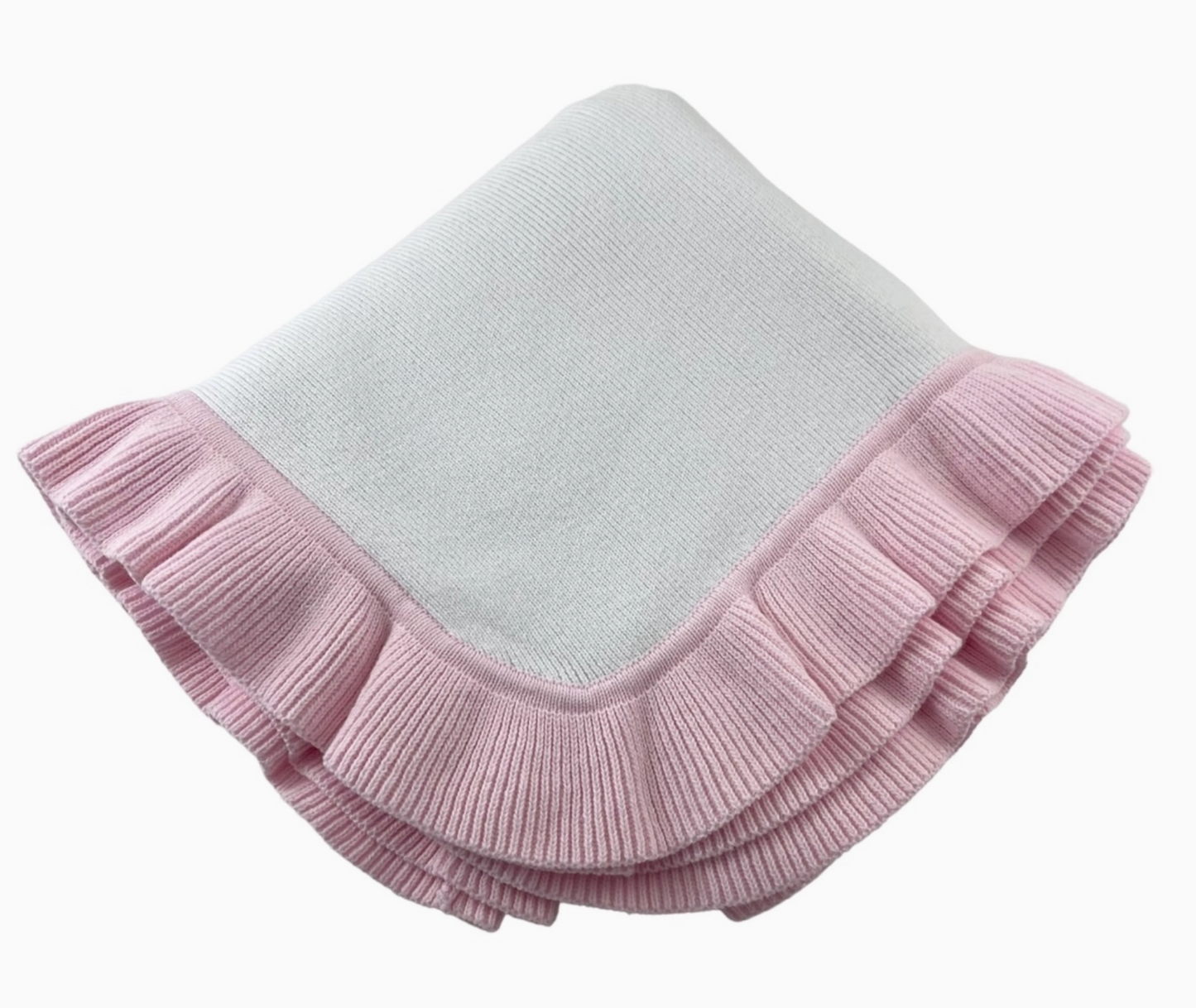 Cotton and Linen blend Baby Blanket